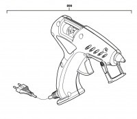 Dremel F 013 092 047 0920 GB Glue Gun Spare Parts